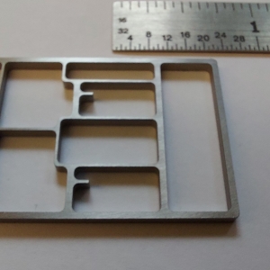 MICRO Waterjet - ring frame  (electronics)